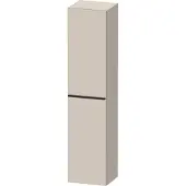 Duravit Hoge kast d-neo kolomkast wand 176 cm linksdraaiend mat taupe