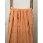 S & LT Badstof strandlaken Peach 100x200 cm.- 100% Katoen - 500 gr/m2