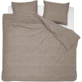 Cinderella Dekbedovertrek Lyn Sand Katoen-200 x 200 / 220 cm | 2-Persoons