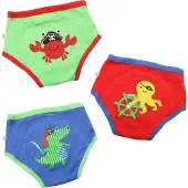 Zoocchini Oefenbroekjes 3-4 Jaar Boys Pirate Pals 3 Stuks