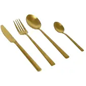 Bo Camp - Industrial - Bestekset - Fairbanks - 16-Delig - 4 Personen - Goud