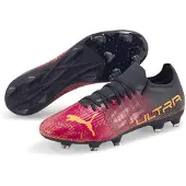 Puma Ultra 3.4 Gras / Kunstgras Voetbalschoenen (MG) Roze Oranje Donkerblauw | Maat 46