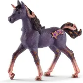 Schleich BAYALA Vallende-sterreneenhoorn, veulen - Speelfiguur - Kinderspeelgoed voor Jongens en Meisjes - 5 tot 12 jaar - 70580