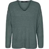 Vero Moda Trui 'Lefile' donkergroen