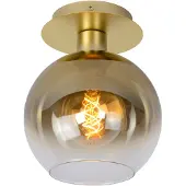 Lucide MARIUS - Plafonnière (Plafondlamp) - 1xE27 - Mat Goud / Messing