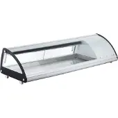 Hendi Sushi Display Gekoeld | 5x GN1/3 | 160W/230V | 1307x450x330 h mm