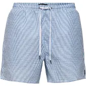 Only & Sons Zwemshorts 'ONSTED' royal blue/koningsblauw / wit