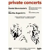 OUTHERE Daniel Barenboim, Michael Barenboim, Martha Argerich - Private Concerts (DVD)