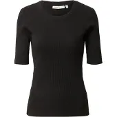 Inwear Dames Tops & T-shirts Dagnaiw T-shirt - Zwart - Maat XL