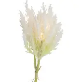 Non-Branded Decoratietak Astilbe Led 25,4 Cm Zeide Crème