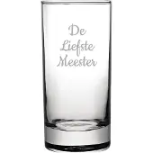 Fusion Gegraveerde longdrinkglas 28,5cl De Liefste Meester