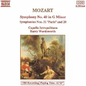 OUTHERE Capella Istropolitana, Barry Wordsworth - Mozart: Symphonies 40, 28 & 31 (CD)