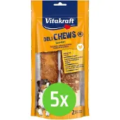 Vitakraft DeliCHEWS Kauwrollen XL - hondensnack - 2 stuks - 5 verpakkingen