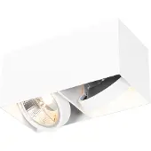 QAZQA Design spot wit rechthoekig AR111 2-lichts - Box