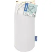 Velfont - Respira - Luxe Waterdichte Matrasbeschermer en Hoeslaken - 2-in-1 - Ademend en Zacht - Organisch katoen - 140x200cm - Wit