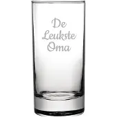 Fusion Gegraveerde longdrinkglas 28,5cl De Leukste Oma