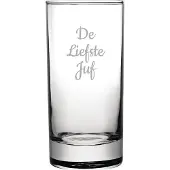 Fusion Gegraveerde longdrinkglas 28,5cl De Liefste Juf