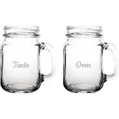 Fusion Gegraveerde Drinkglas 45cl Tante & Oom