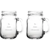 Fusion Gegraveerde Drinkglas 45cl De Leukste Schoonvader-De Leukste Schoonmoeder