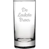 Fusion Gegraveerde longdrinkglas 28,5cl De Leukste Broer
