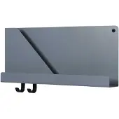 Muuto Folded Shelves Plank Blue-Grey | 51 x 22 cm