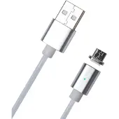 Gembird USB Micro B naar USB-A kabel met magneetconnector - USB2.0 - tot 1,5A - 1 meter