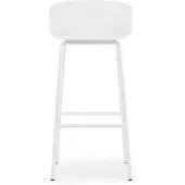 Normann Copenhagen Barstoel Hyg Steel 75 cm White