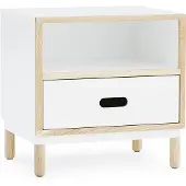 Normann Copenhagen Kabino nachtkastje wit