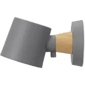 Normann Copenhagen Wandlamp Rise Wall Lamp Hardwired Grey
