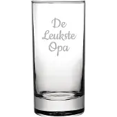 Fusion Gegraveerde longdrinkglas 28,5cl De Leukste Opa