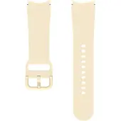 Samsung Sportarmband Sportband Beige (20 mm, Fluorelastomeer, Galaxy Watch 4 Klassiek), Horlogebandjes, Beige