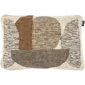 By-Boo Sierkussen Art - Brown (40 x 60 cm)