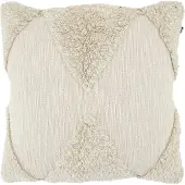 By-Boo Sierkussen Pillow Wabi - Off White (45 x 45 cm)