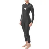 Tyr Wetsuit Vrouwen Categorie 1 Wetsuit Zwart