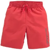 s.Oliver Zwemshorts donkergrijs / rood
