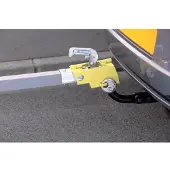 Clas Ohlson – Trekhaakvergrendeling – Aanhangerslot – Met meegeleverd hangslot