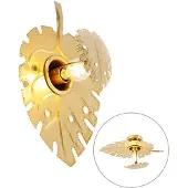 QAZQA Design wandlamp antiek goud - Carballo