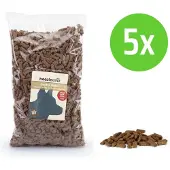 Beeztees gerookte kluifjes - 1400 gram voordeelzak - hondensnack - 5 Verpakkingen
