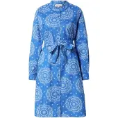 Lollys Laundry Dames Jurken Vega - Blauw - Maat M
