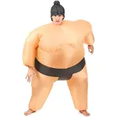 Vegaoo Opblaasbaar sumoworstelaar kostuum - Verkleedkleding - One size