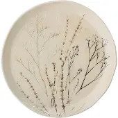 Bloomingville Bea bord naturel - set van 6 stuks Ø27,5 cm