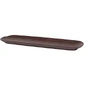 Broste Copenhagen Shape bord bruin - W40XL11XH2,5CM
