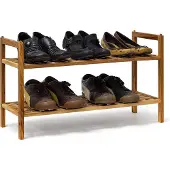 Relaxdays Schoenenrek ,Staande Plank Schoen