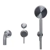 Sento Stainless Beldeaux 2000 RVS inbouw bad doucheset met mengkraan