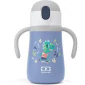 Monbento Isolerende Kinderfles Dino Blauw