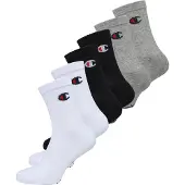 Champion Sokken grijs gemêleerd / rood / zwart / wit