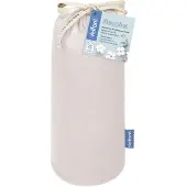 Velfont - Respira - Luxe Waterdichte Matrasbeschermer en Hoeslaken - 2-in-1 - Ademend en Zacht - Organisch katoen - 140x200cm - Cream