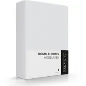 Romanette Hoeslaken Zilver (Double Jersey)-Lits-Jumeaux (160/180 x 200/210/220 cm)