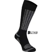 Starling Skikousen Starling Whistler Zwart/Grijs (5 Pack)-Schoenmaat 31 - 34