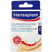 Hansaplast Pleisters Snelle Wondgenezing - Groot 8 Pleisters